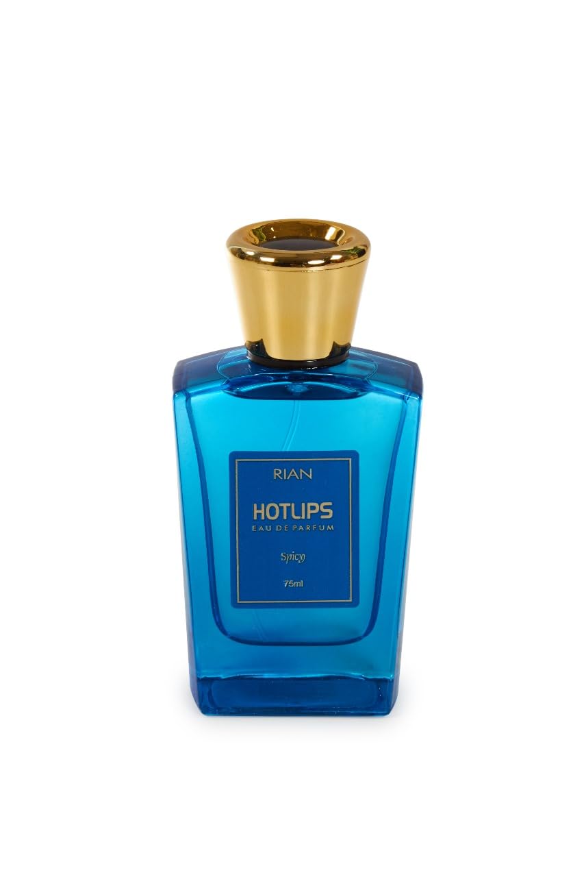 RIAN HOTLIPS Eau de Parfum – Spicy, Long-Lasting Fragrance for Women, 75ml