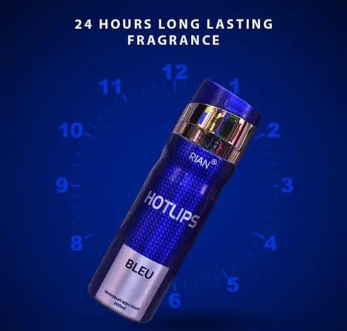 RIAN Hotlips Bleu Deodorant Body Spray – 200ml
