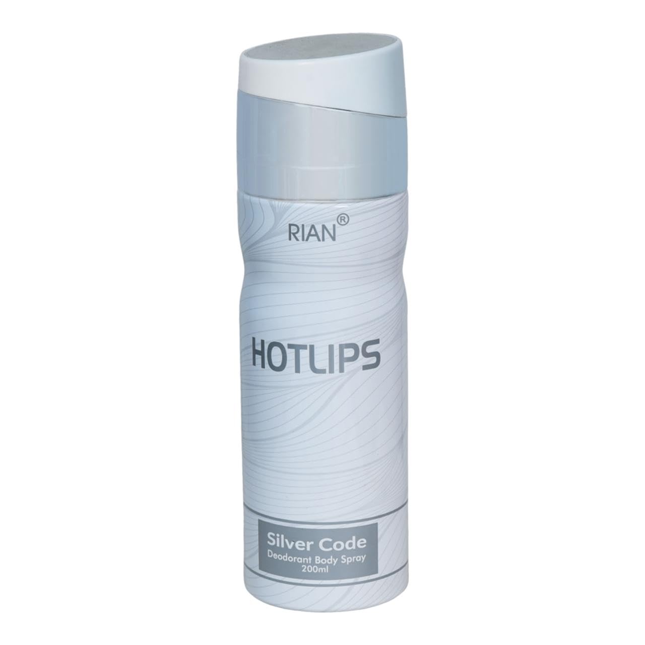 RIAN Hotlips Silver Code Deodorant Body Spray - 200ml