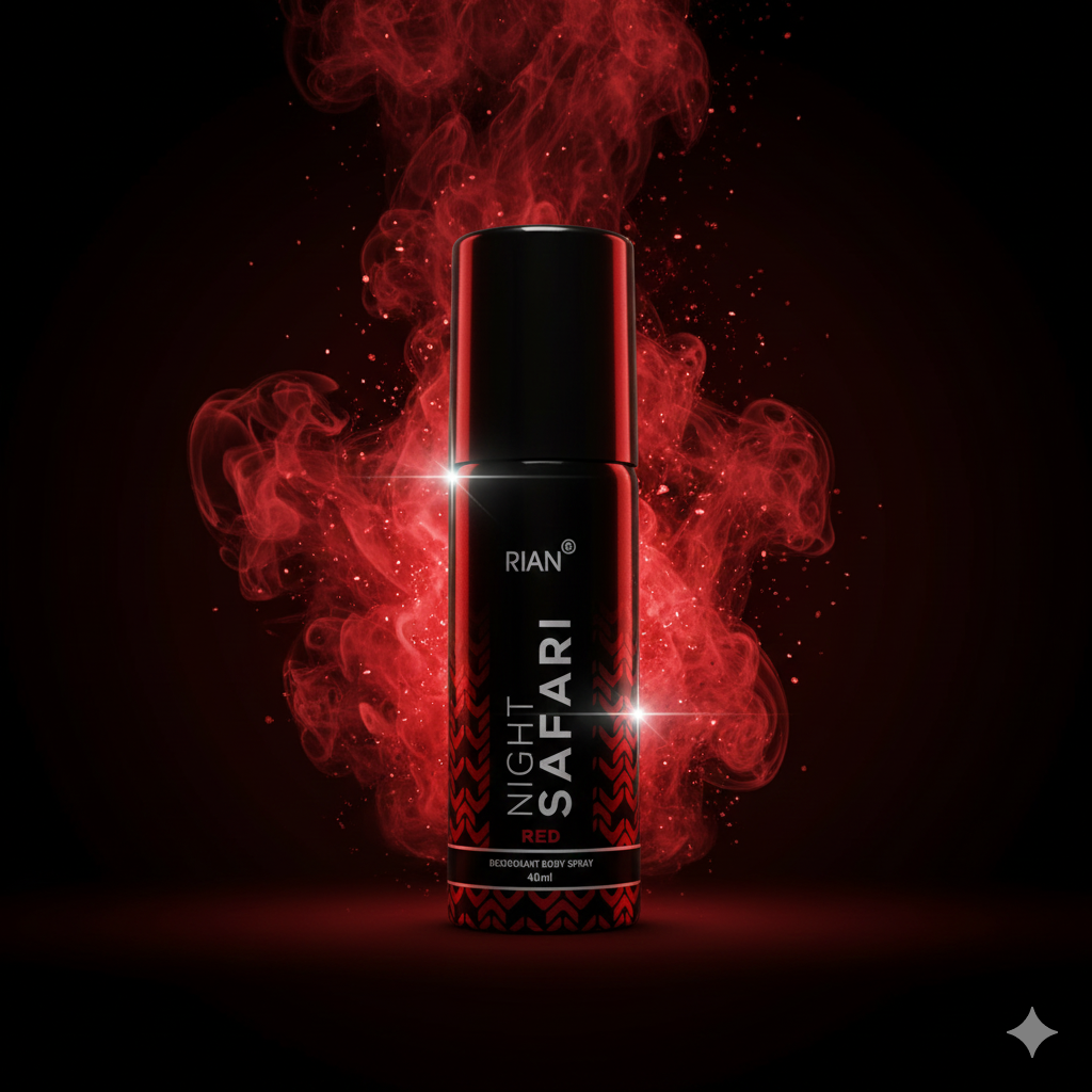 RIAN Hot Lips Royal Code Deodorant Body Spray – 40ml | Bold & Fresh Fragrance | Long-Lasting Protection | Travel Size | For Men & Women | Skin Friendly