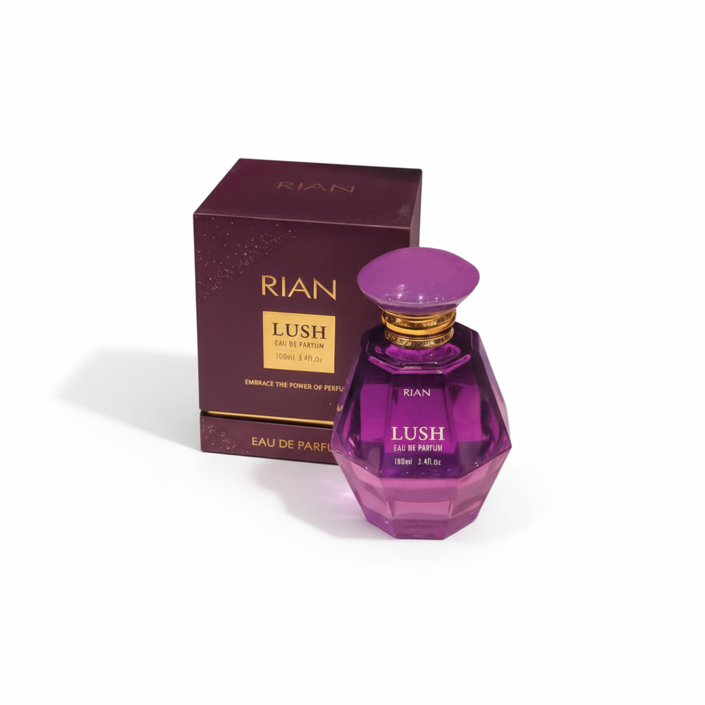 RIAN LUSH Eau de Parfum for Women – 100ml | Long-Lasting Luxury Fragrance | Elegant & Premium Scent for Everyday & Special Occasions