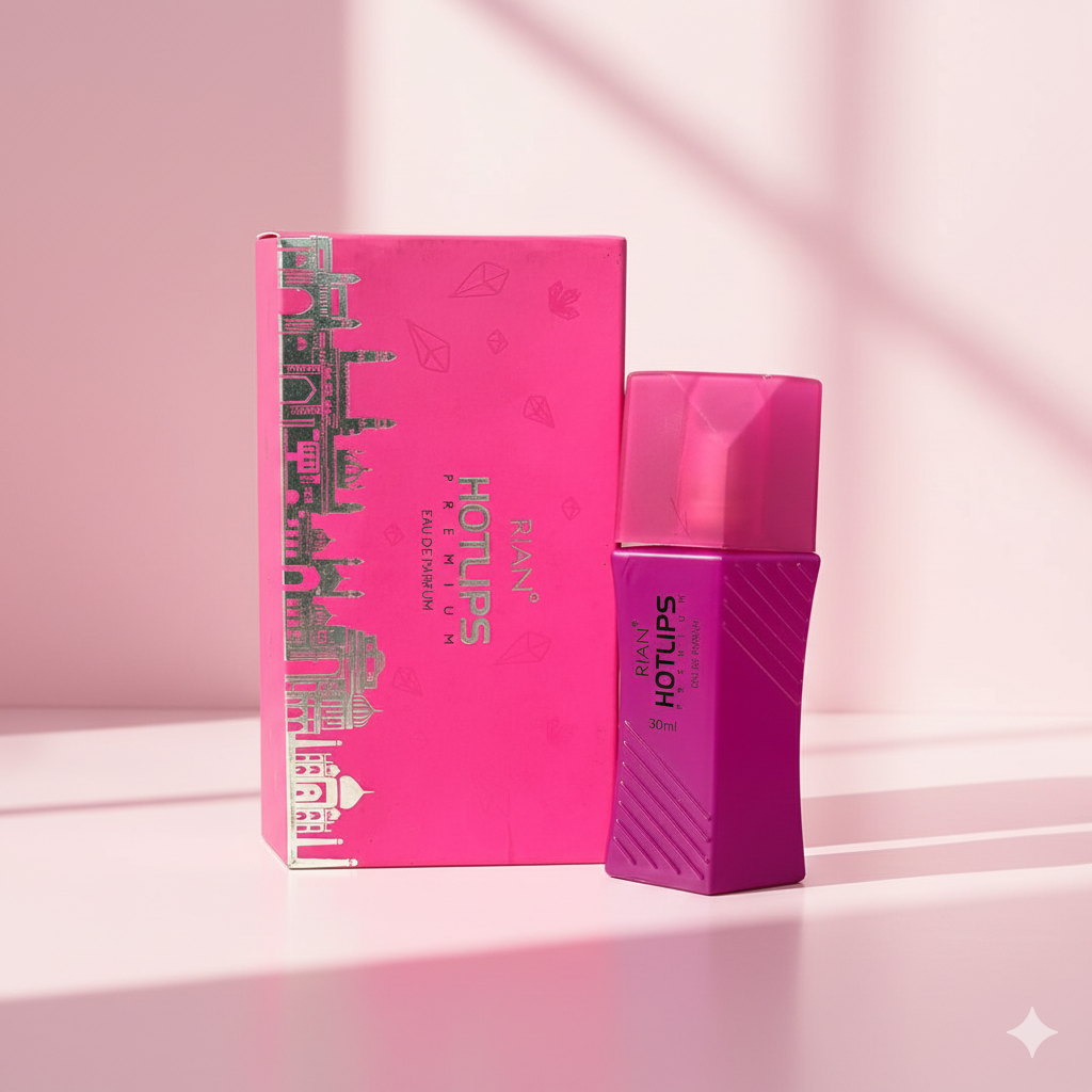 RIAN Hotlips Premium Eau De Parfum Pink 30ml