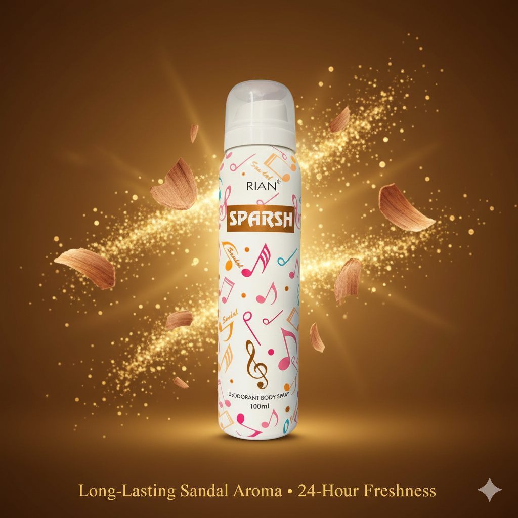 RIAN Deodorant Body Spray - Sparsh Sandal (100ml)