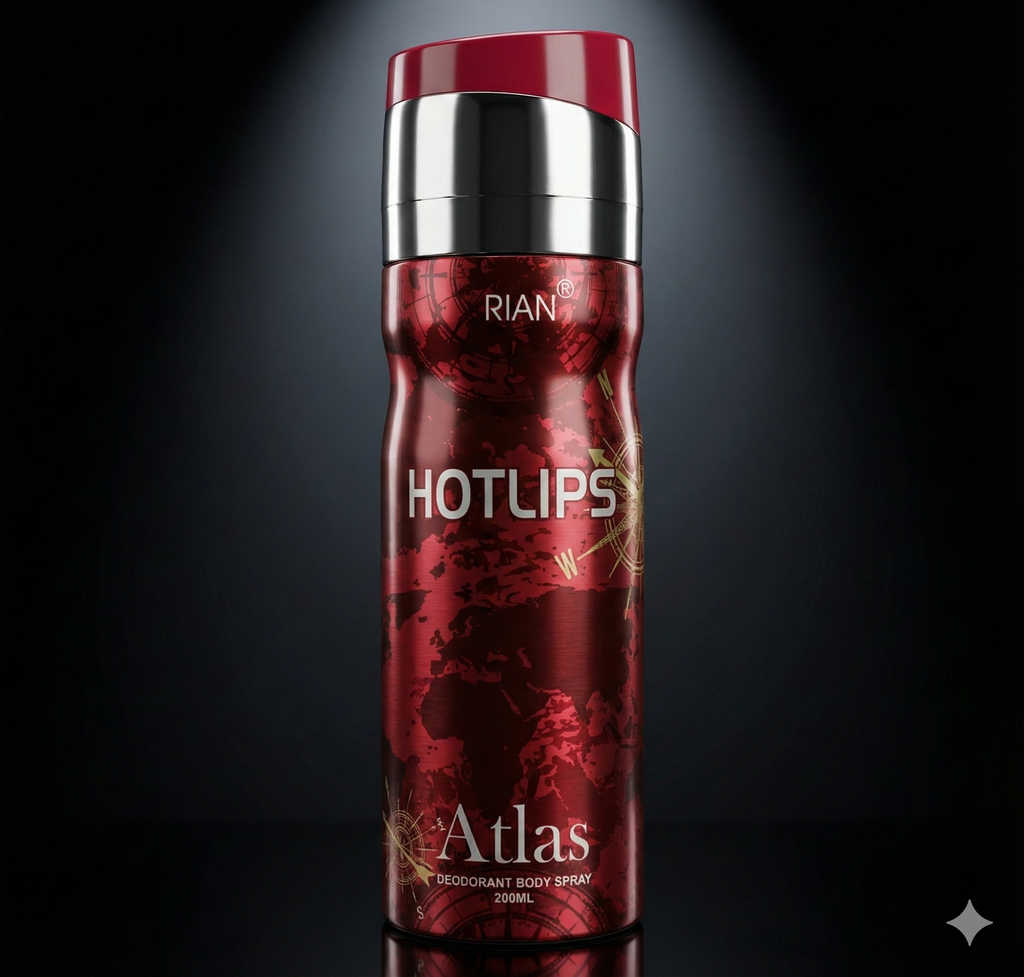 RIAN HOTLIPS Atlas Deodorant Body Spray – 200ml