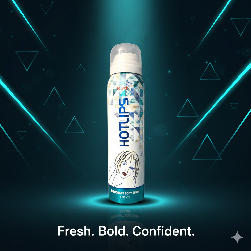 RIAN Deodorant Body Spray - Hotlips (100ml)