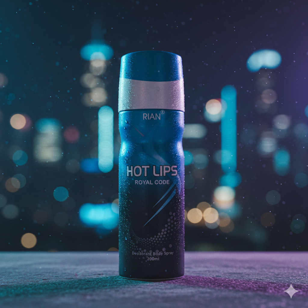 RIAN Hotlips Royal Code Deodorant Body Spray – 200ml