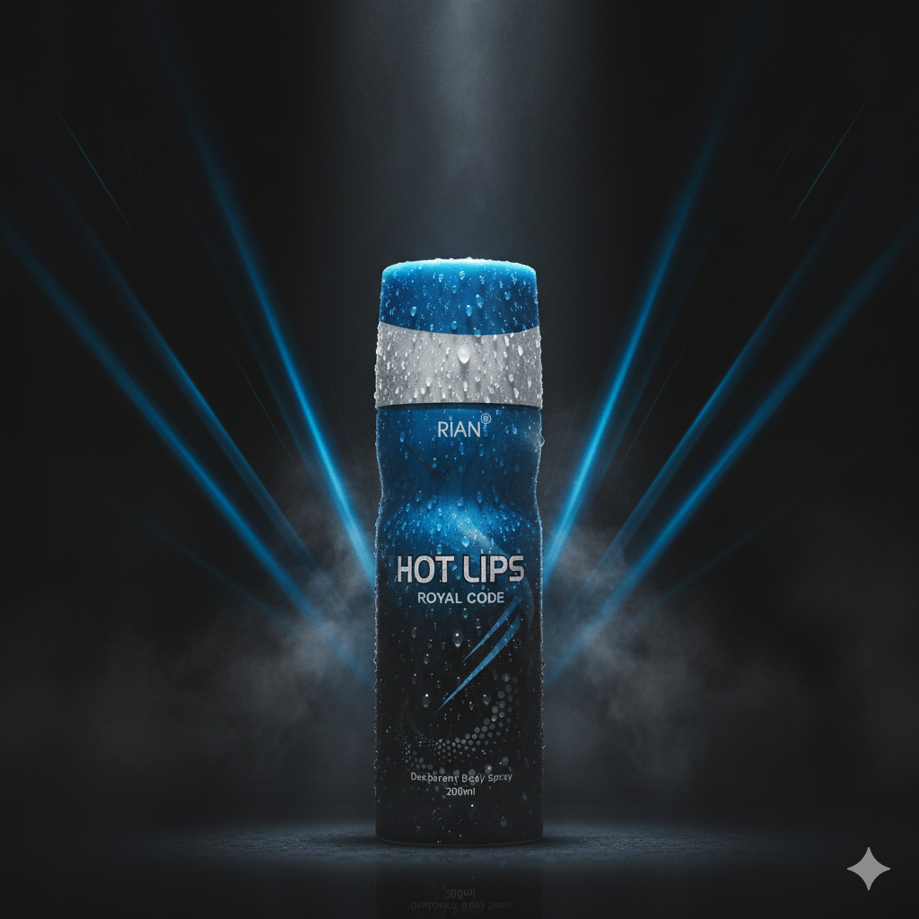 RIAN Hotlips Royal Code Deodorant Body Spray – 200ml