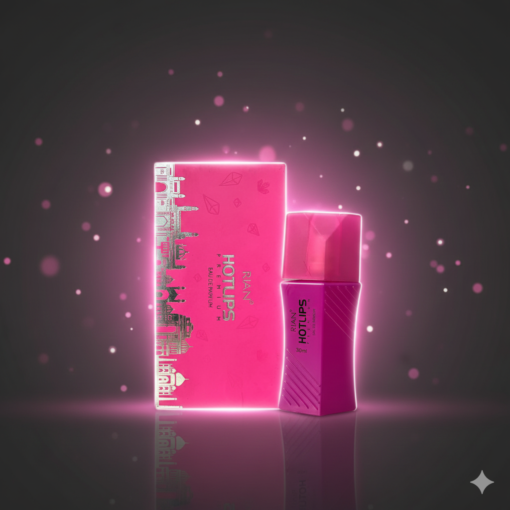 RIAN Hotlips Premium Eau De Parfum Pink 30ml