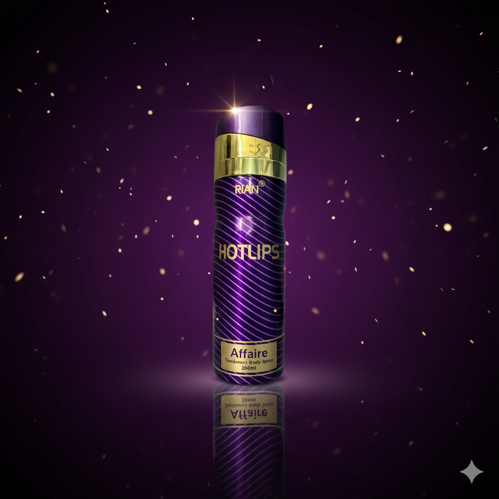 Rian Hot Lips Affaire Deodorant Body Spray - 200ml