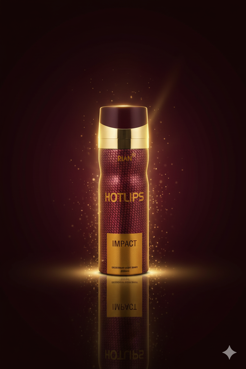 Rian Hot Lips Impact Deodorant Body Spray - 200ml