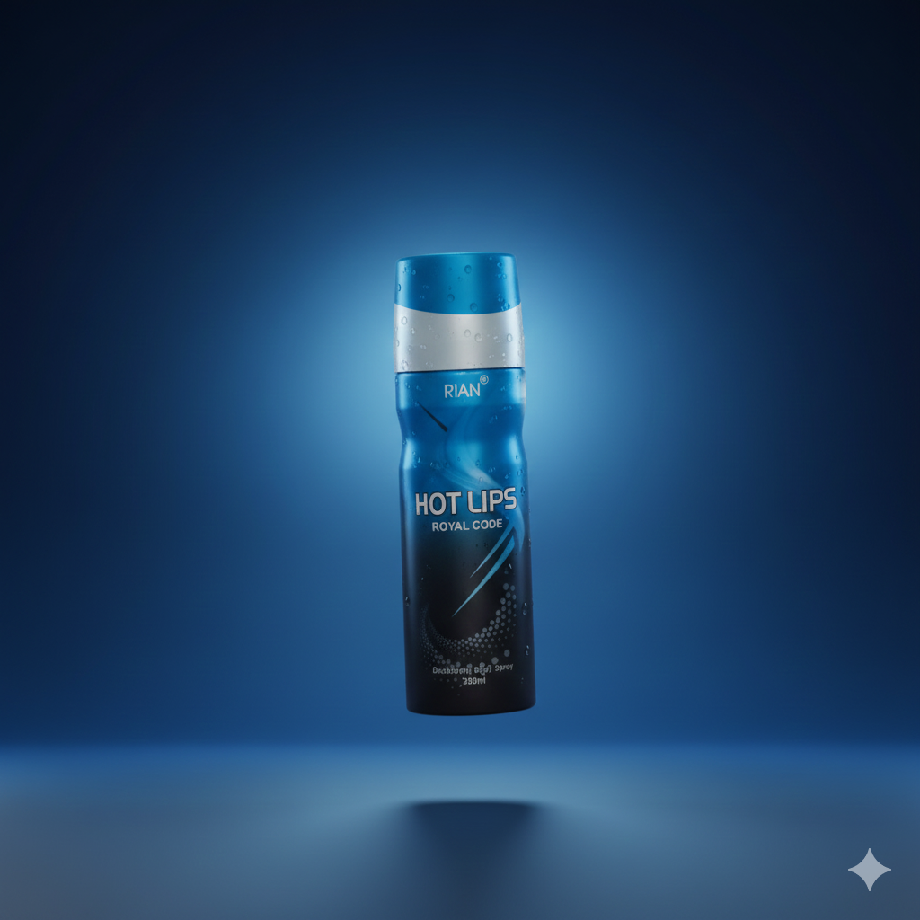 RIAN Hotlips Royal Code Deodorant Body Spray – 200ml