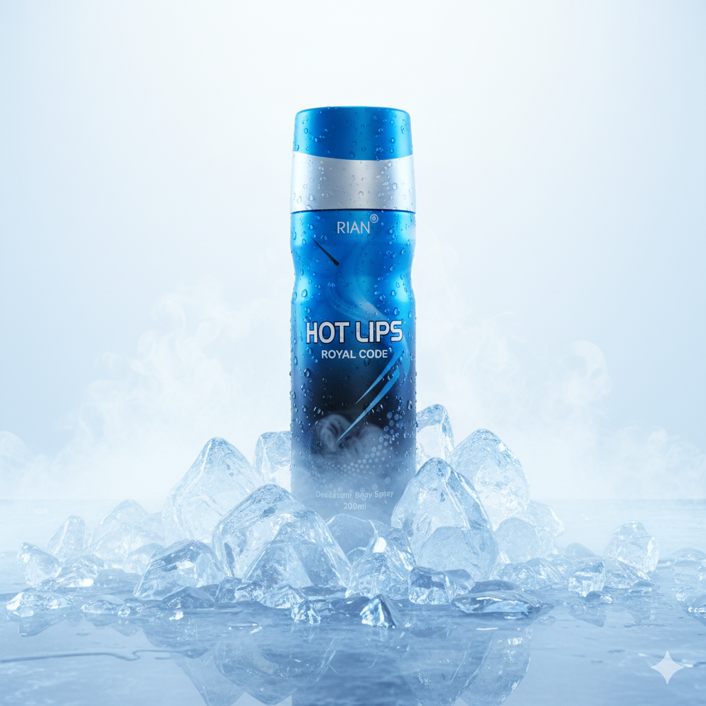 RIAN Hotlips Royal Code Deodorant Body Spray – 200ml