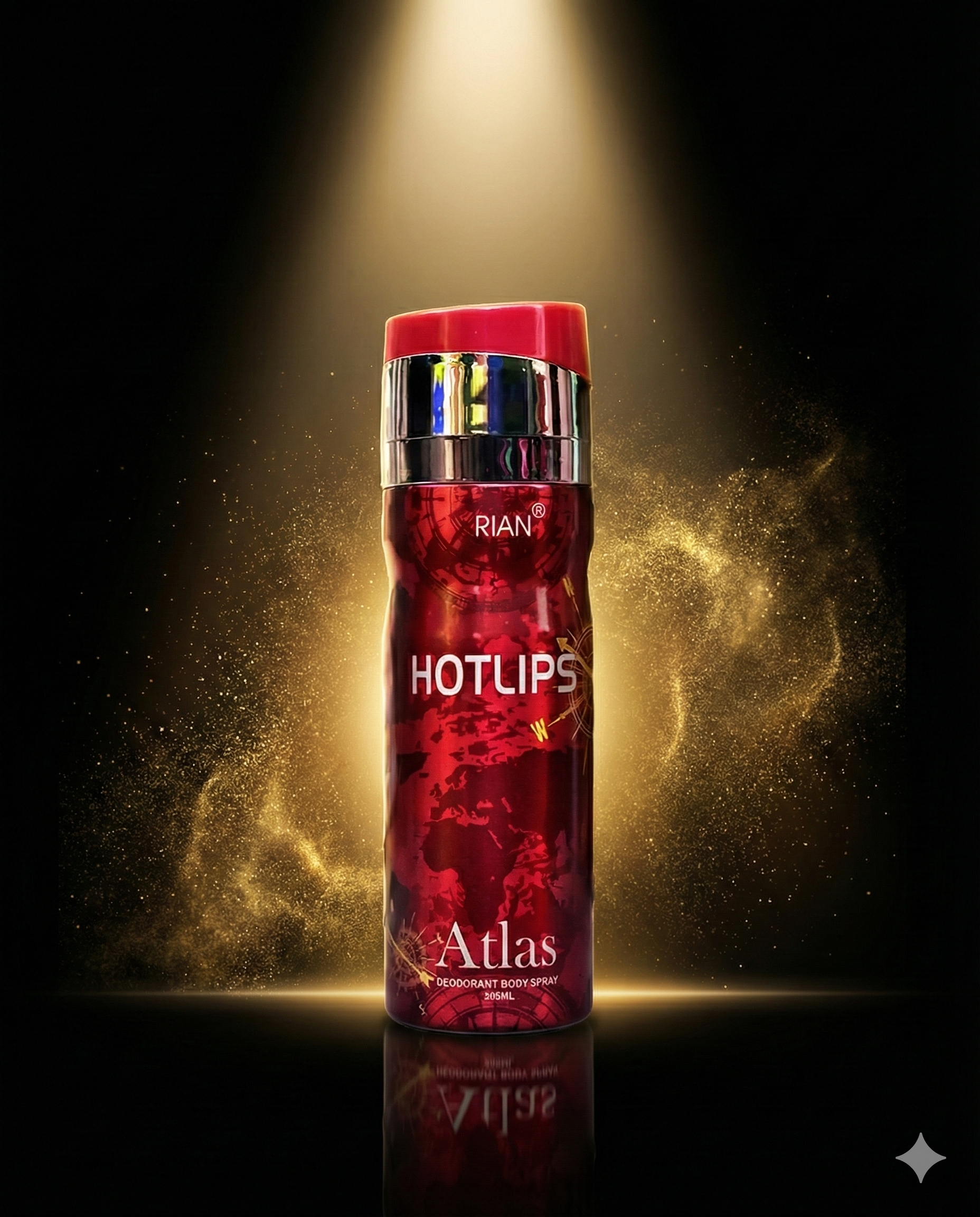RIAN HOTLIPS Atlas Deodorant Body Spray – 200ml