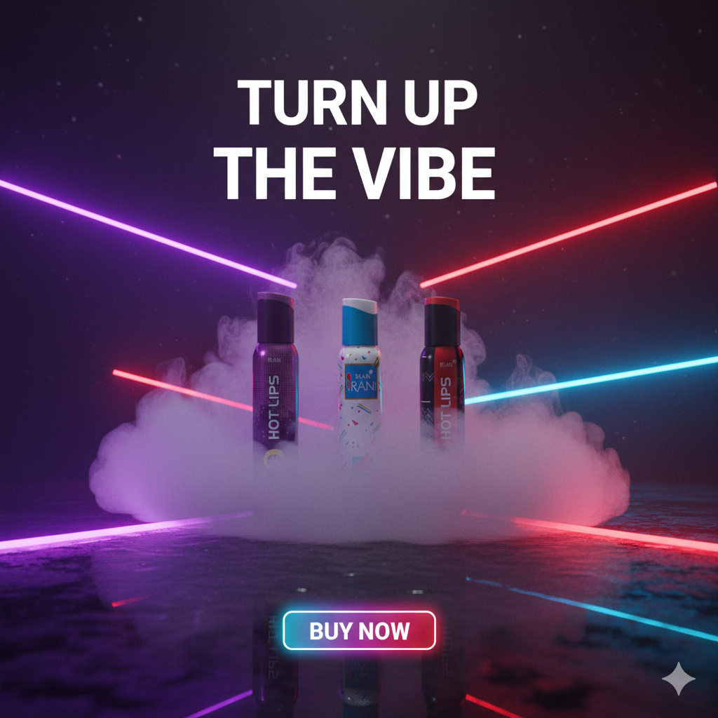 Rian Perfume Body Spray Combo – Hot Lips RED, PRIETY, IRANI (3 x 150ml)