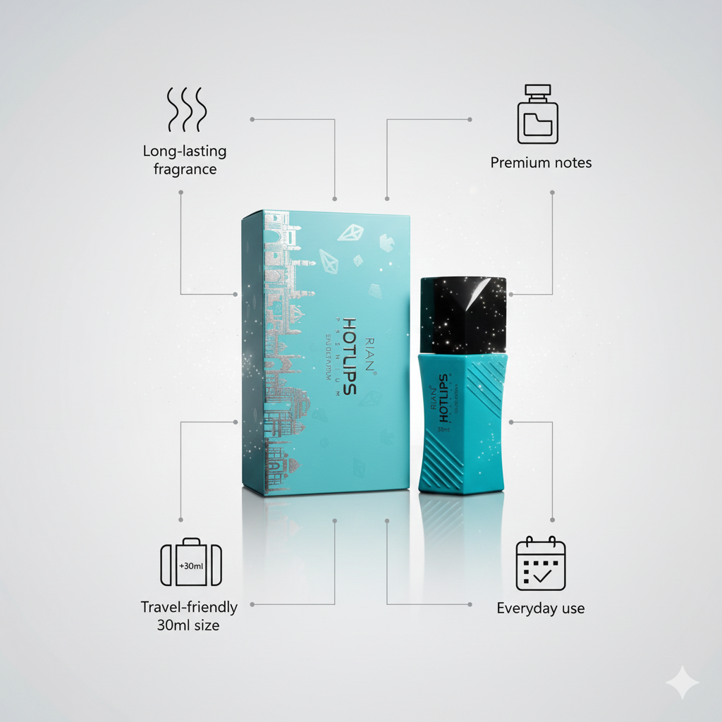 RIAN Hotlips Premium Eau De Parfum Aqua 30ml