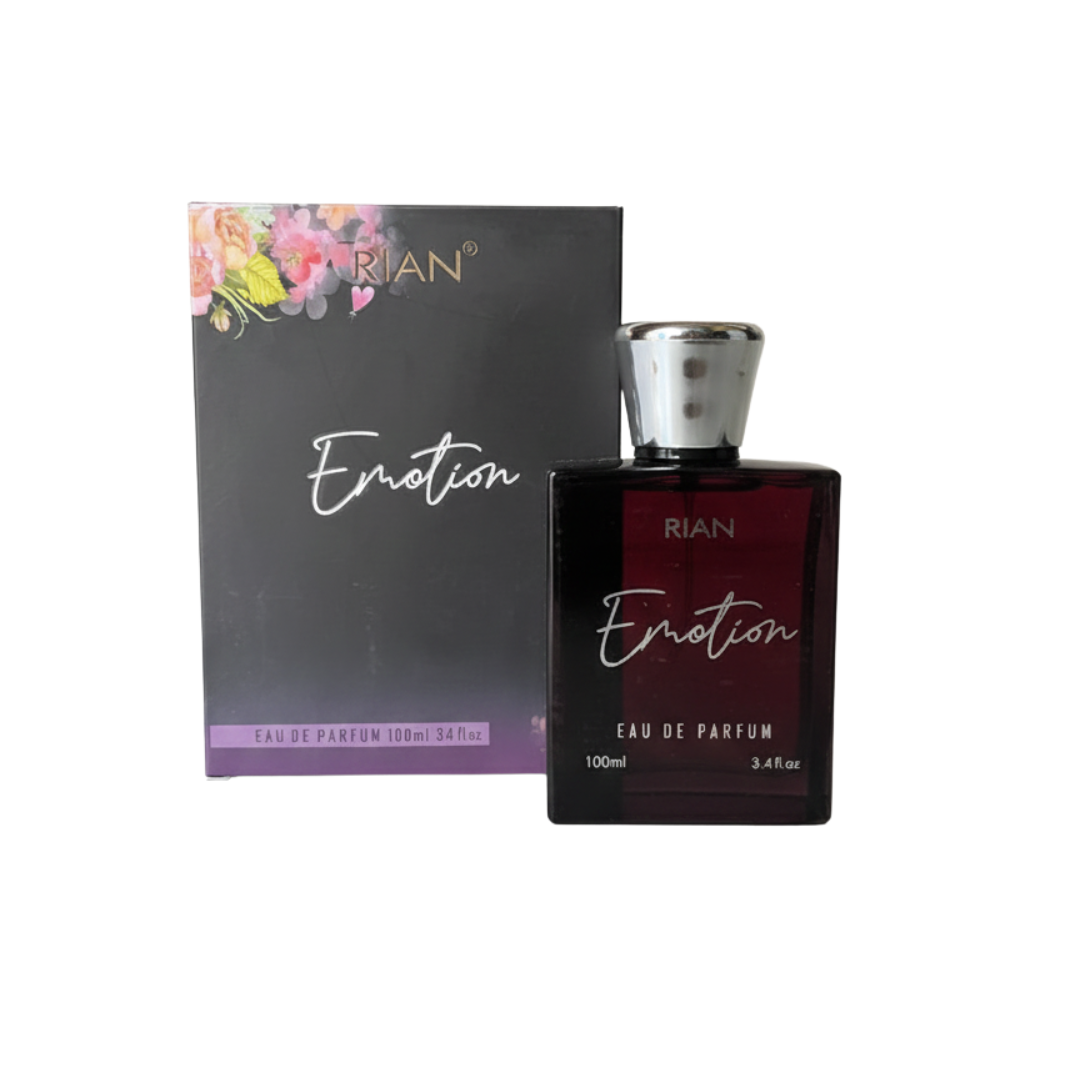 RIAN Emotion Eau De Parfum – 100ml | Premium Long-Lasting Perfume for Men & Women | Elegant Fragrance | Luxury Gift Pack