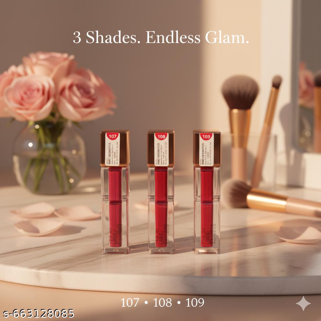 RIAN SPAGLO Matte Liquid Lipstick Combo107 ,108,109