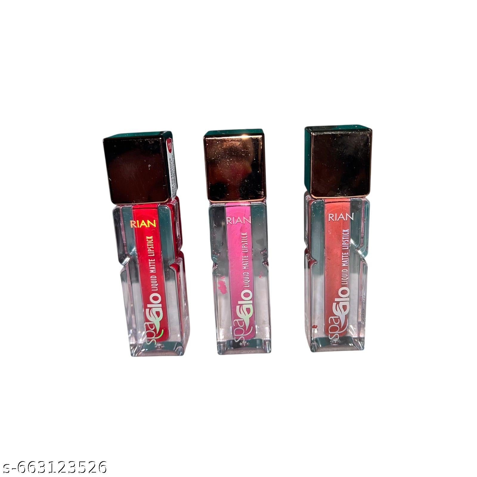 RIAN SPAGLO Matte Liquid Lipstick Combo110, 111 ,112