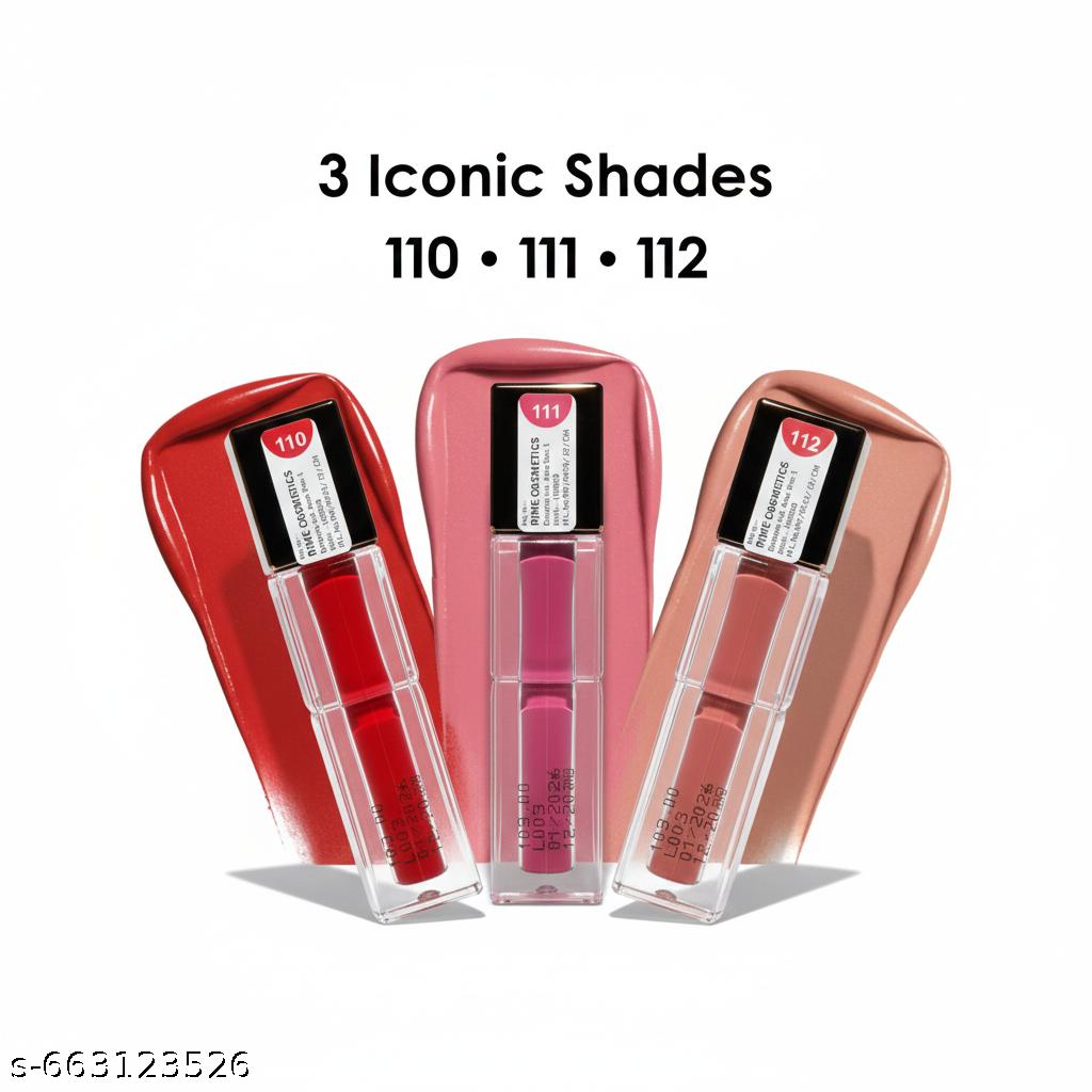 RIAN SPAGLO Matte Liquid Lipstick Combo110, 111 ,112