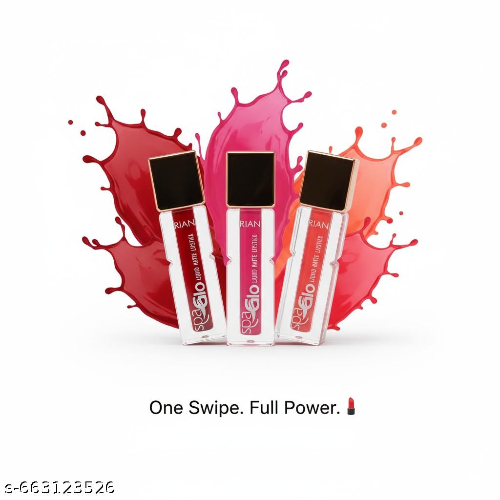 RIAN SPAGLO Matte Liquid Lipstick Combo110, 111 ,112